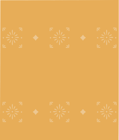 A solid tan background with a repeating border pattern of light tan geometric shapes and starburst designs, perfect for showcasing new homes for sale in the Medina Valley area of San Antonio.